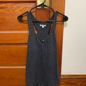 Dark gray tank top